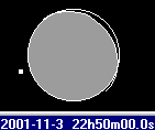 Ocultation Lune-Saturne (5 Ko)