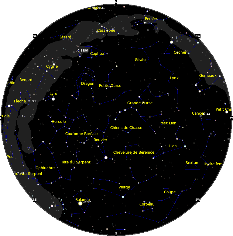 le ciel de Mai 2022