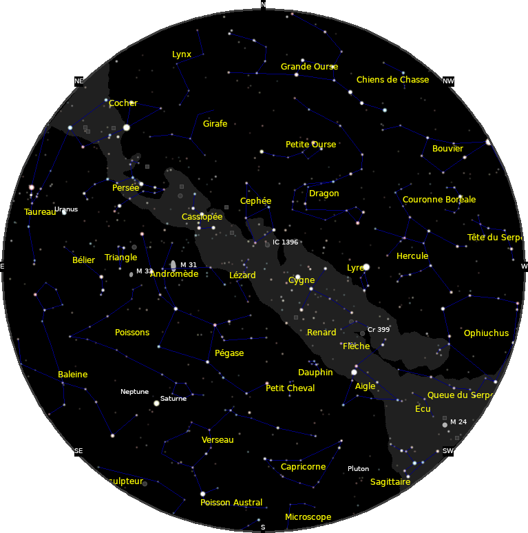 le ciel de Septembre 2025