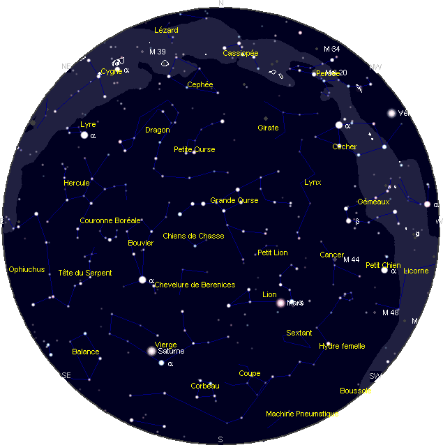 le ciel de Avril 2012