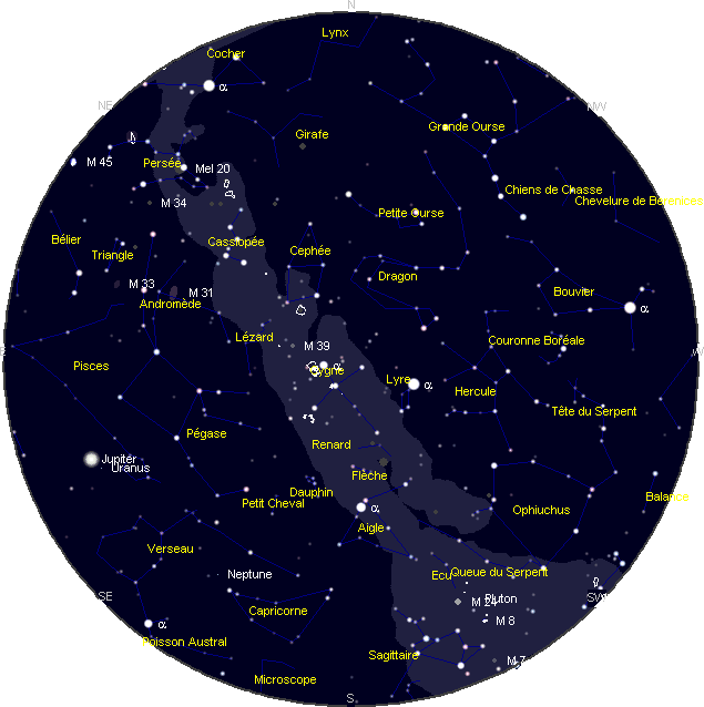 le ciel de Août 2010