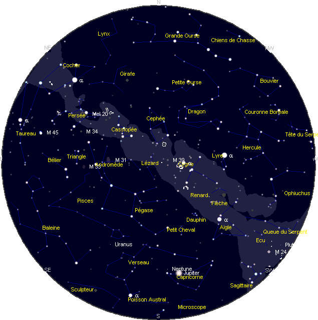 le ciel de Septembre 2009