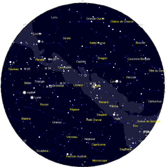 le ciel de Septembre 2011