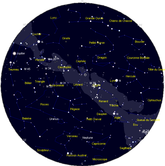 le ciel de Septembre 2012