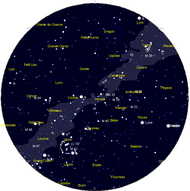 le ciel de Décembre 2010