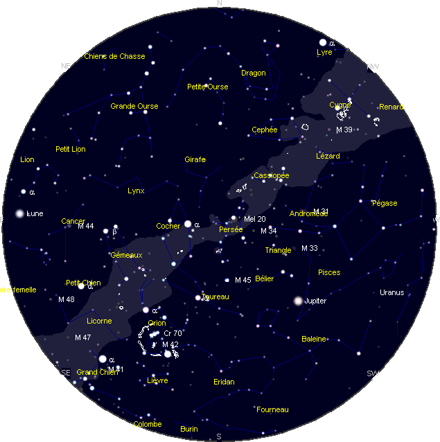 le ciel de Décembre 2011