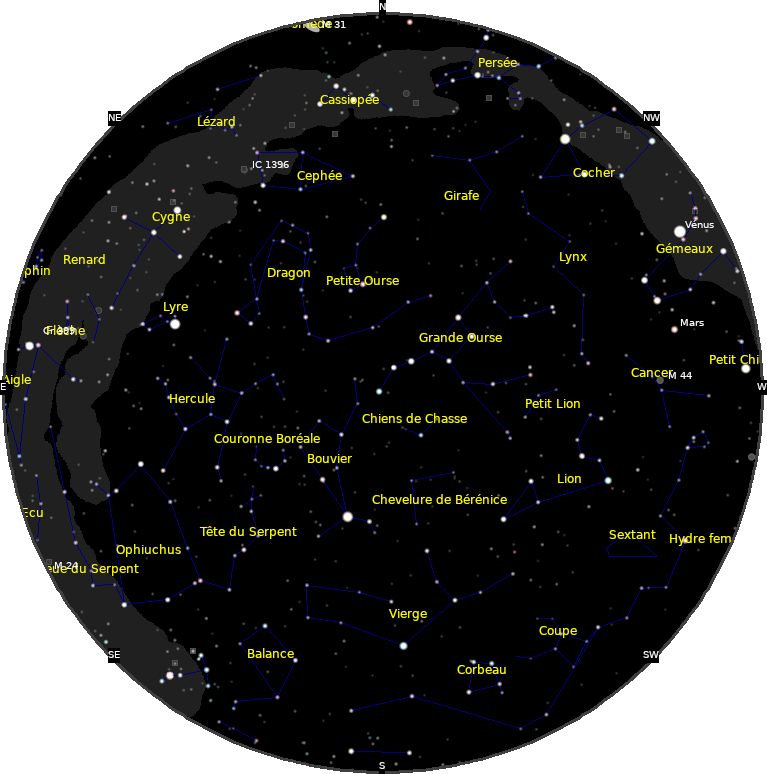 le ciel de Mai 2023