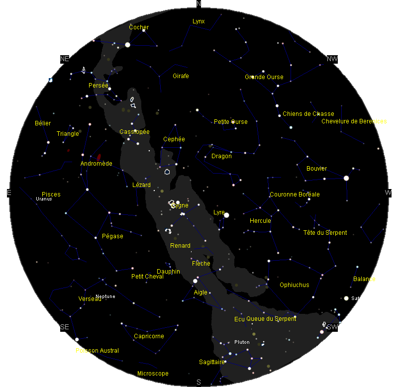 le ciel de Août 2015