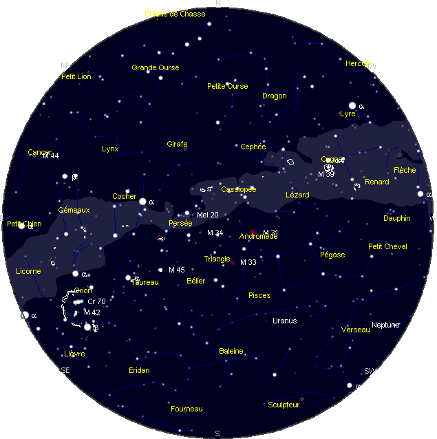 le ciel de Novembre 2014