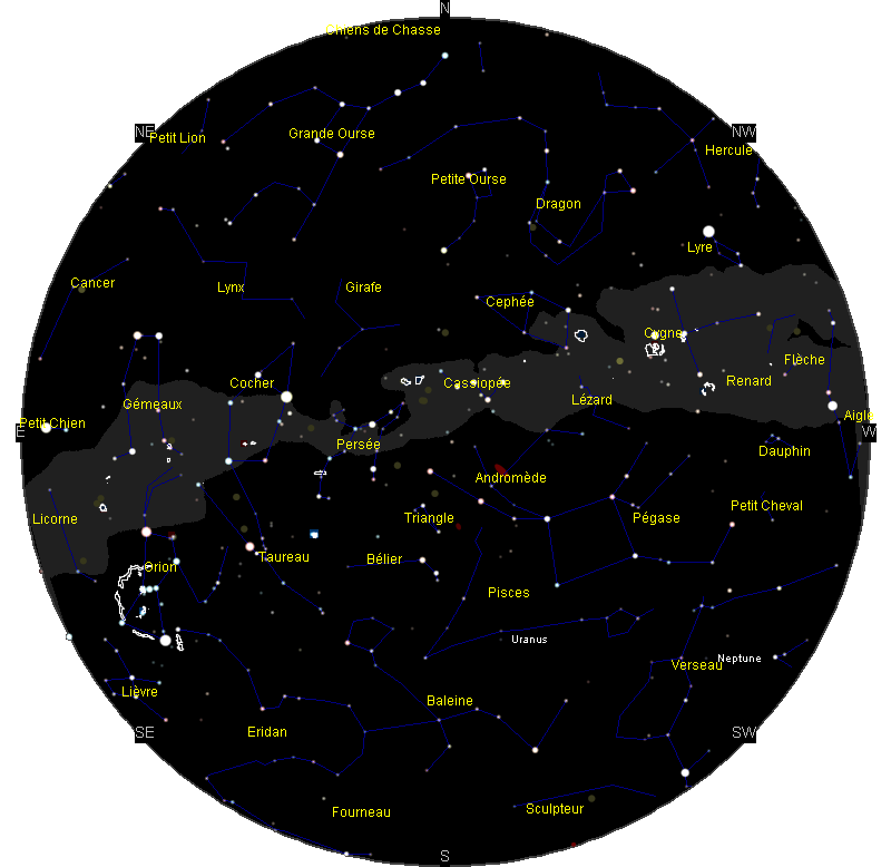 le ciel de Novembre 2015