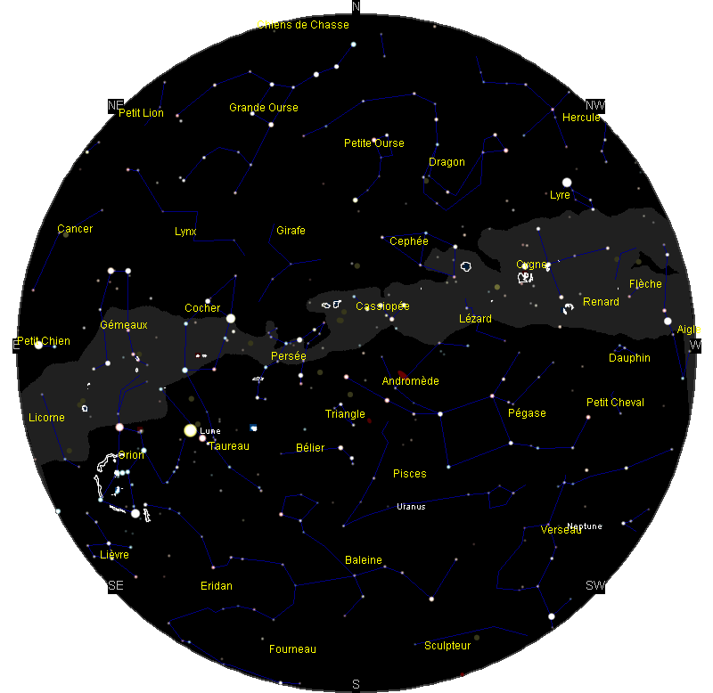 le ciel de Novembre 2016