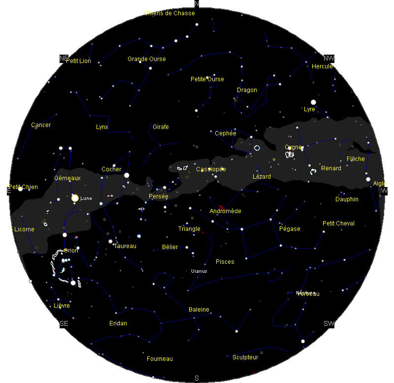 le ciel de Novembre 2019